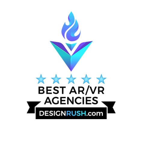 2020 DesignRush<br>2020 Top 10 Best AR/VR Agency