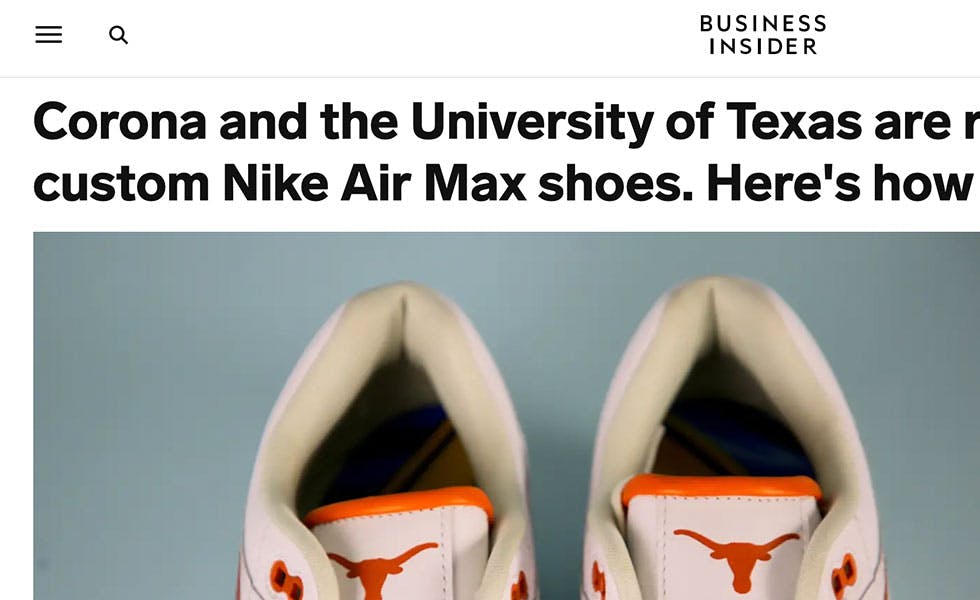 Cover Image for Business Insider – Corona and the University of Texas