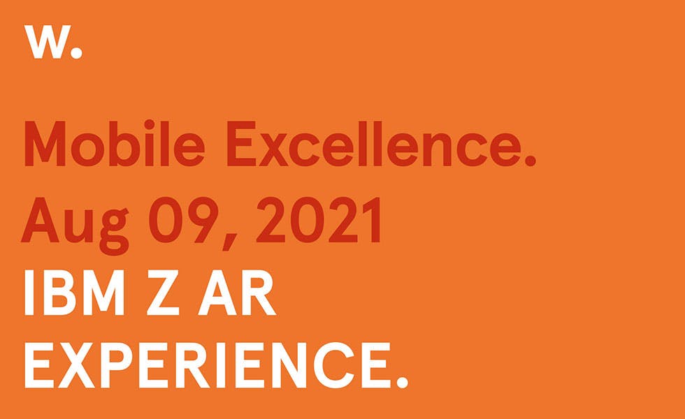 Cover Image for Awwwards.com Site of the Day Mobile Excellence Awards –  IBM Z AR Experience