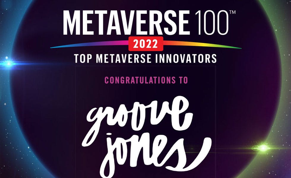 Cover Image for The Metaverse Spectrum Announces Groove Jones in the METAVERSE 100