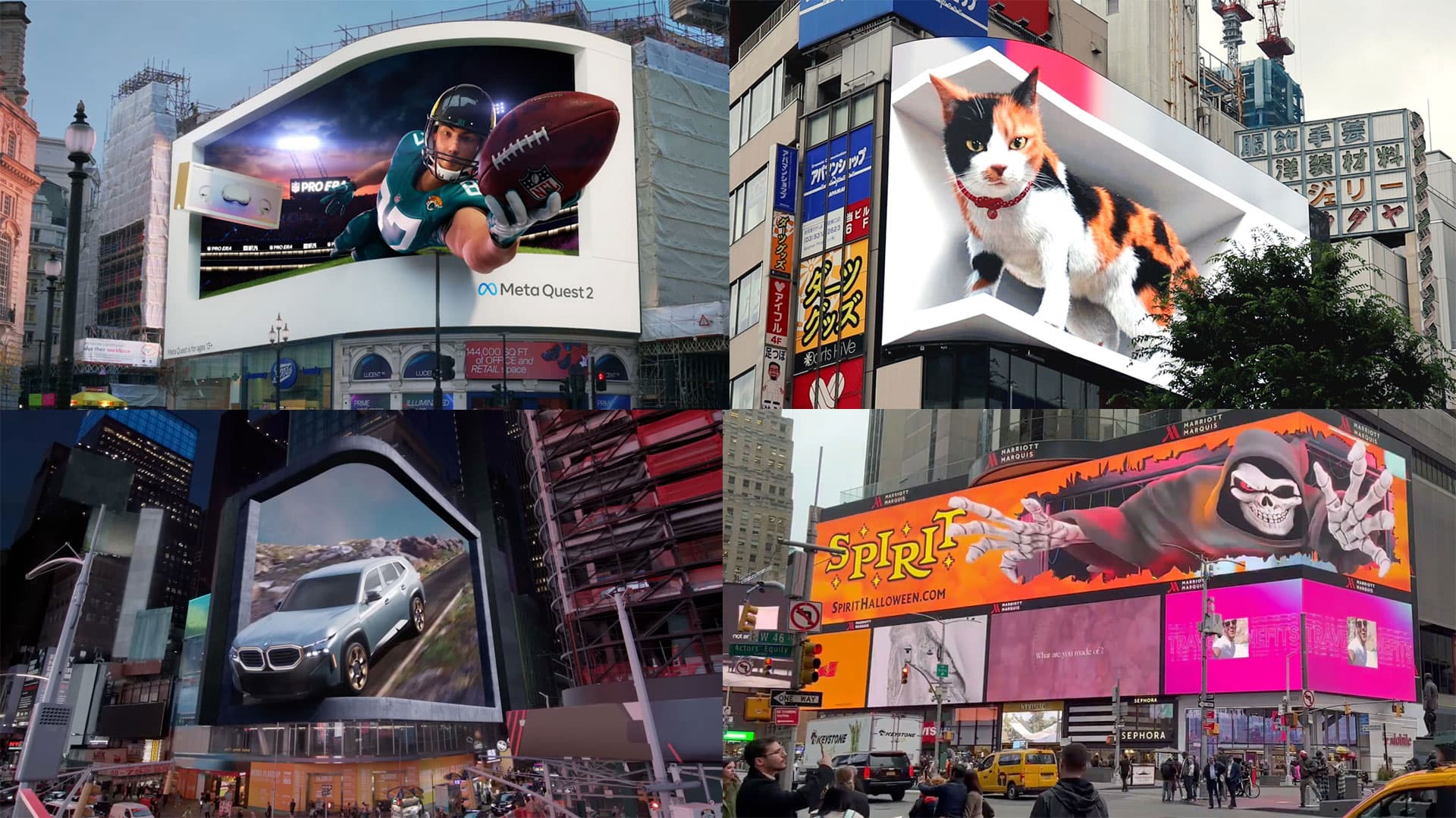 3D Billboards 101 – Anamorphic and Forced Perspective OOH Campaigns