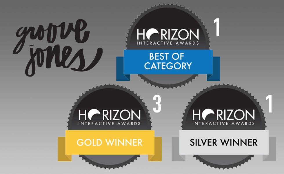 Cover Image for Groove Jones Celebrates 5 Award-Winning Achievements in the 2024 Horizon Interactive Awards