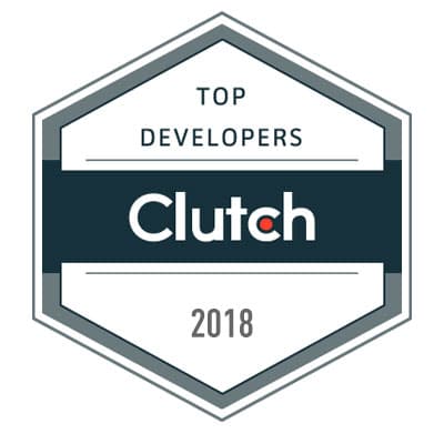 2018 Clutch Matrix<br>Ranked #1 AR/VR Developer