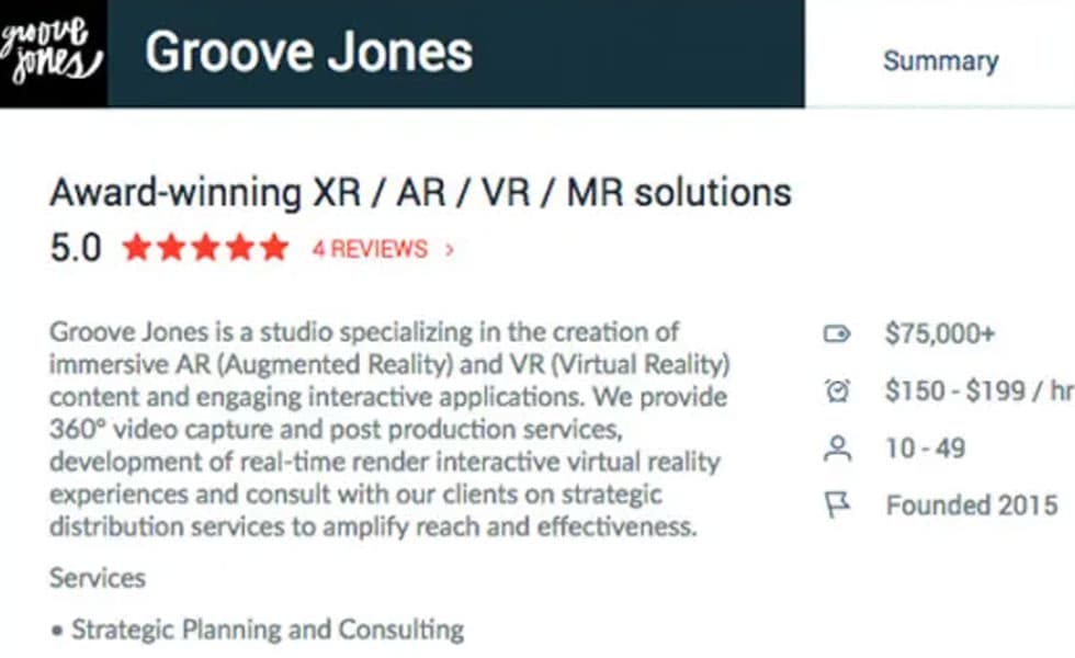 Groove Jones Named a Top Creative and Marketing Agency by Clutch