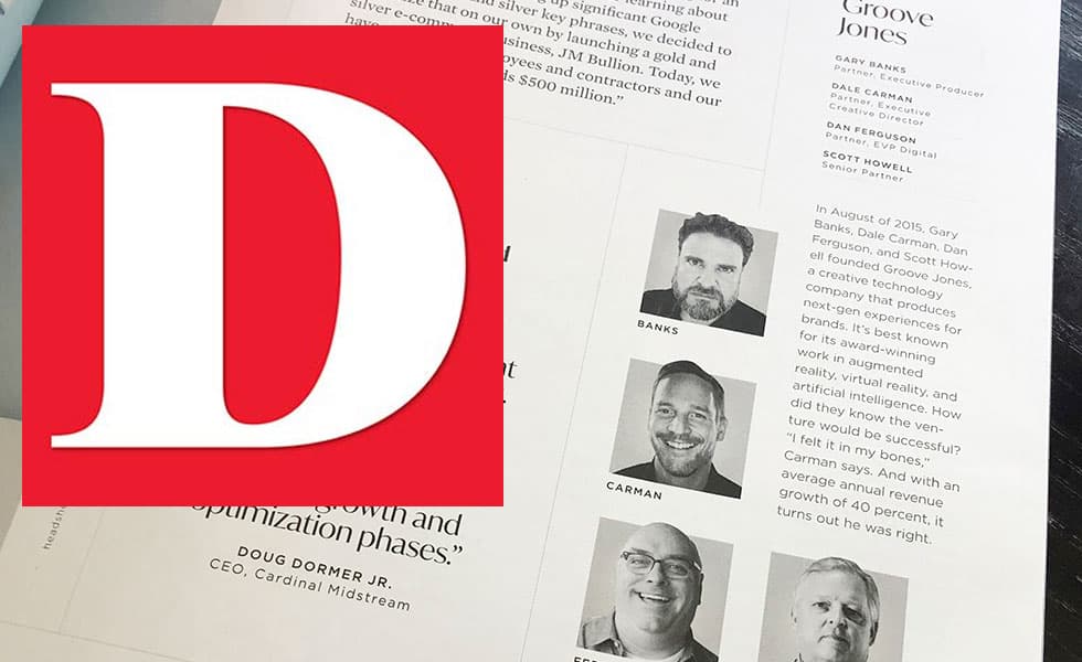 D Magazine CEO Edition – EY Entrepreneur of the Year Award Article Spotlights Groove Jones as One of the 50 Finalists