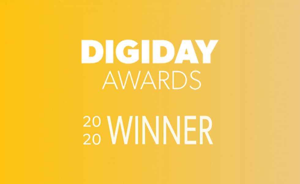 Constellation Brands and Groove Jones Winner of the 2020 Digiday Awards for Best Use of Mobile