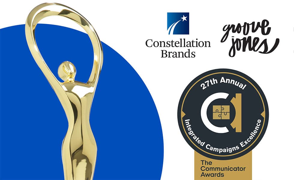 Groove Jones Wins Best in Category Award of Excellence in the 27th Annual Communicator Awards