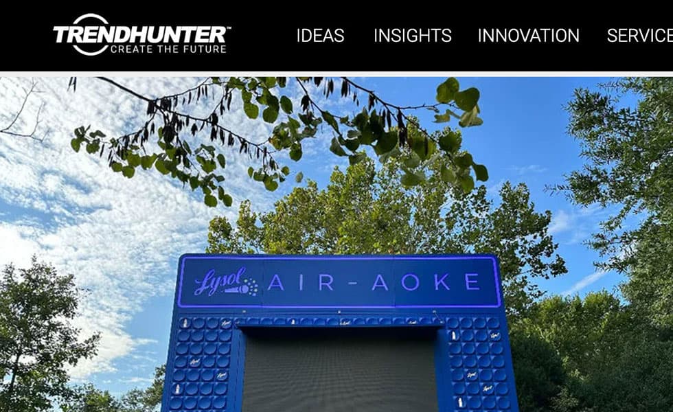 Lysol’s Air-aoke Uses LED Tech to Showcase the Brand’s Air Sanitizer