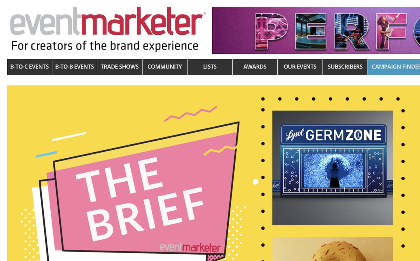 Event Marketer – FANS SPREAD JOY—AND DROPLETS—IN ‘THE GERM ZONE’