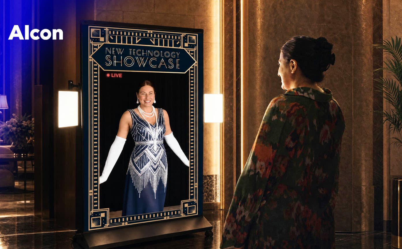 Cover image for Alcon Magic Mirror for New Technology Showcase Event