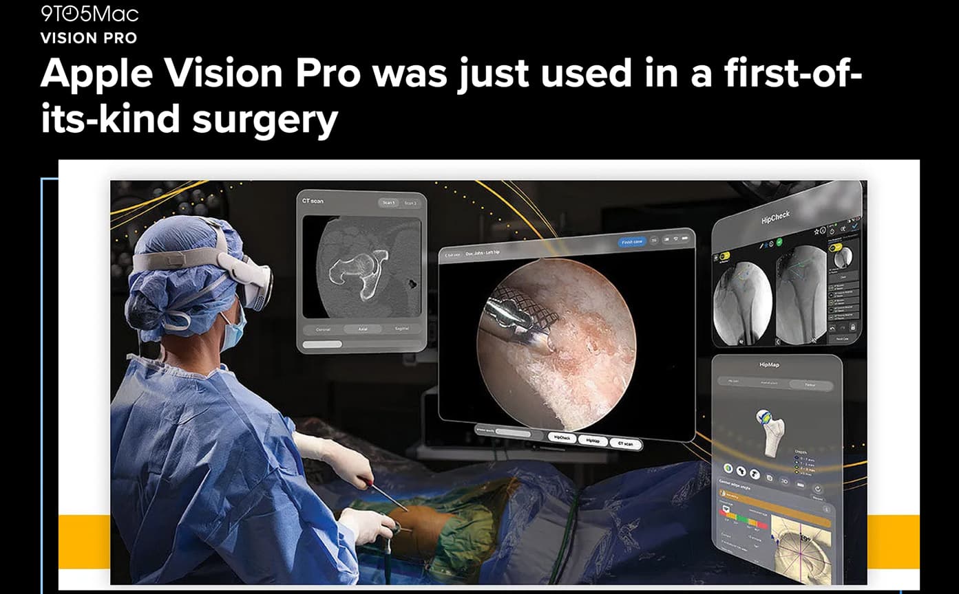 9to5Mac Spotlights Groove Jones’ Apple Vision Pro Work for Pfizer