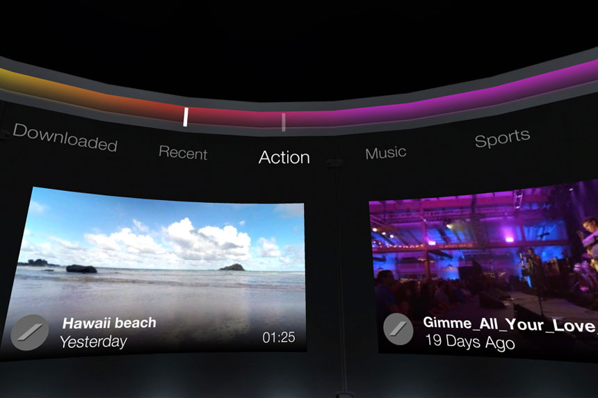 Samsung VR Video Player
