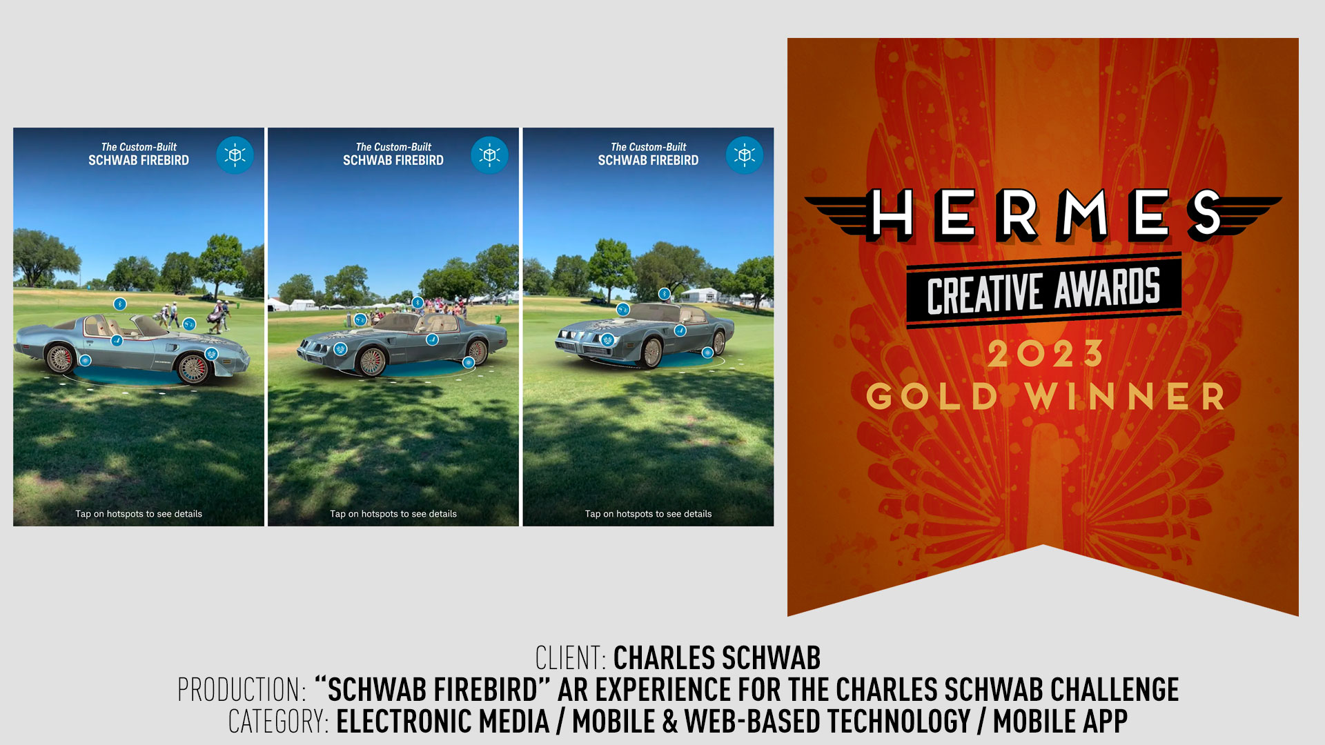 Hermes Awards 2023-Charles Schwab Gold
