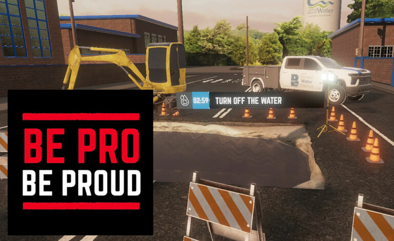 Be Pro Be Proud Water Works VR SIM